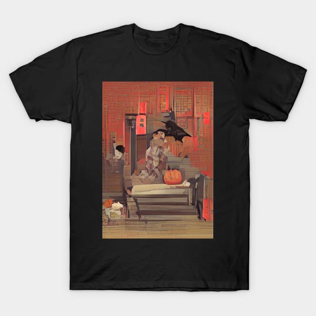 JAPANESE HALLOWEEN T-Shirt by sailorsam1805